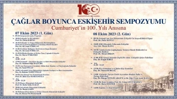 100. YIL ANISINA ESKİŞEHİR’DE ANLAMLI SEMPOZYUM