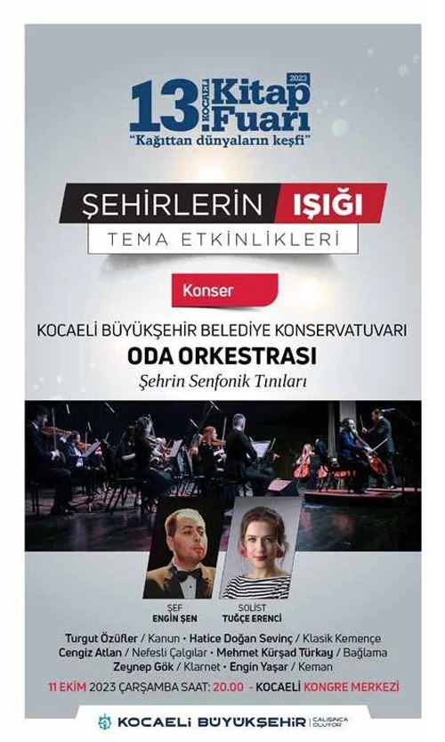 Şehirlerin Işığı Oda Orkestrası ile parlayacak