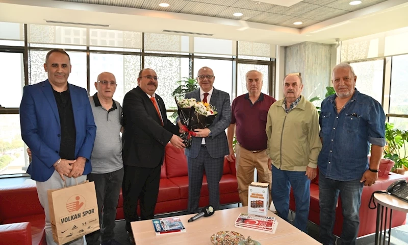 Amatör Spor Kulüpleri’nden Başkan Ergün’e Teşekkür
