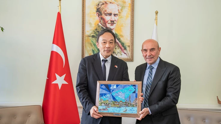 Başkan Soyer ve Büyükelçi Katsumata’dan güç birliği mesajı