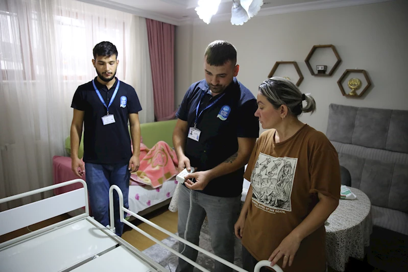 İhtiyacı olanlara hasta yatağı desteği