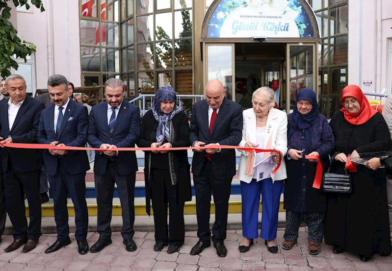 Gönül Köşkü Huzurevi’nin açılışı yapıldı
