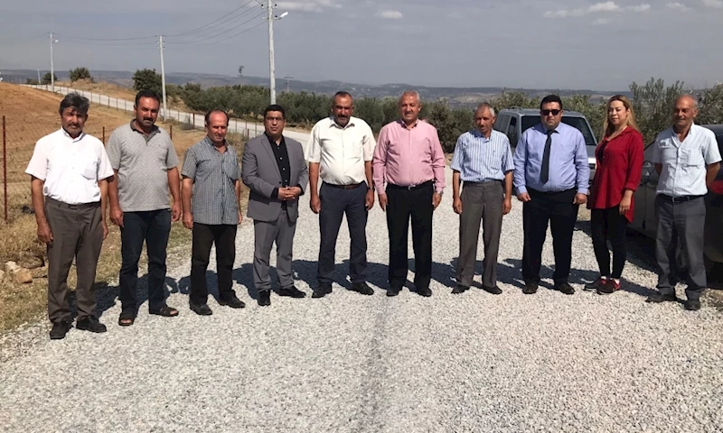 Köprübaşılı Muhtarlardan Asfalt Teşekkürü