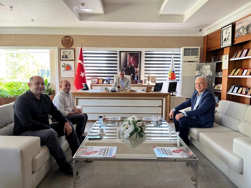 ATSO Başdanışmanından Başkan Topaloğlu’na ziyaret