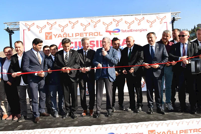 Başkan Vergili Benzin İstasyonu Açılış Törenine Katıldı