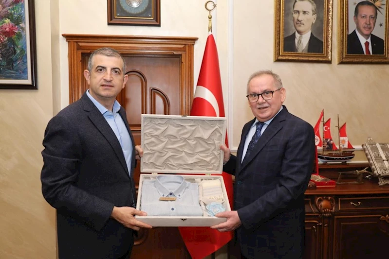 BAYKAR Teknoloji Genel Müdürü Haluk Bayraktar’dan Başkan Demir’e ziyaret