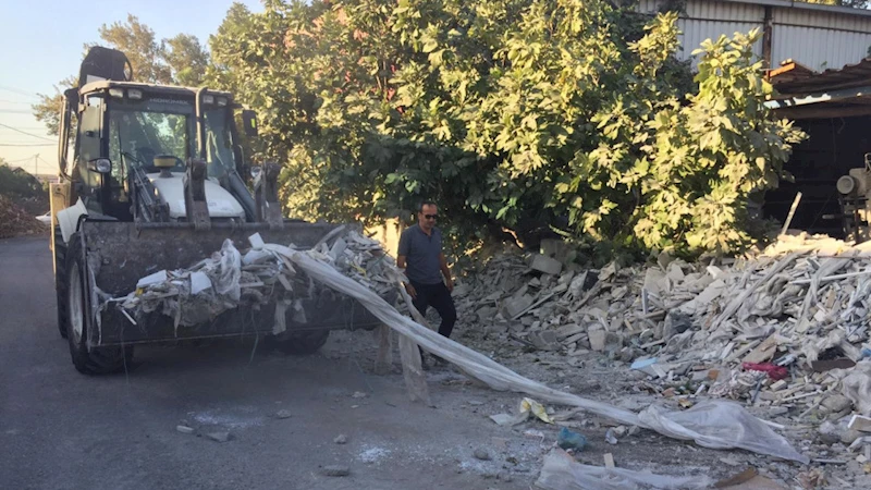 Büyükşehir, Odun Ambarlarında Hafriyat Atıklarını Bir Bir Kaldırıyor