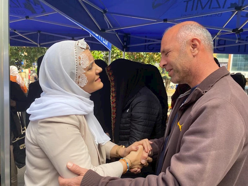 BAŞKAN HÜRRİYET YÜKSEL AİLESİNİN ACISINI PAYLAŞTI