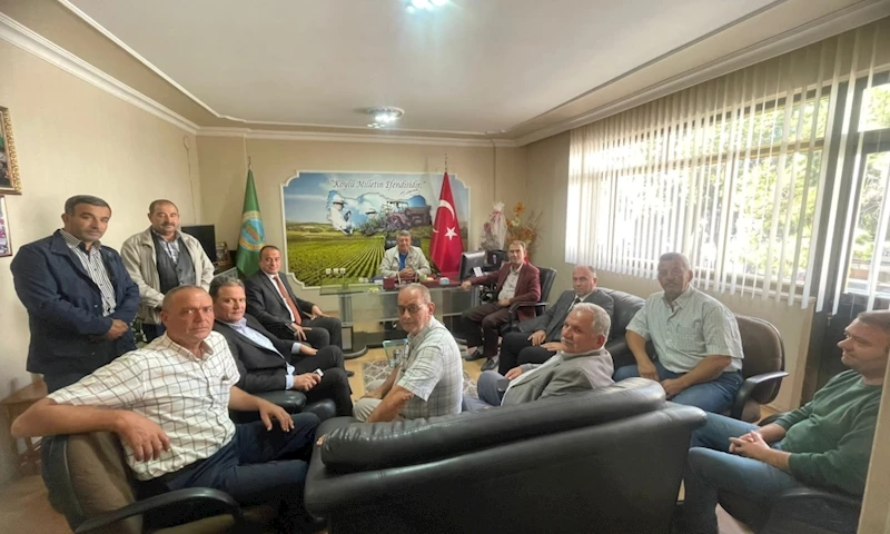 Büyükşehir’den Saruhanlılı Muhtarlara ve Ziraat Odası’na Ziyaret