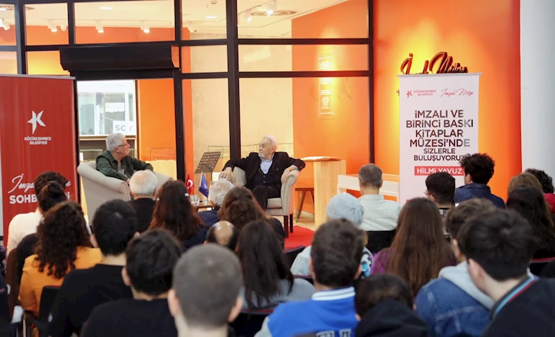 İMZALI MÜZE SOHBETLERİ’NİN EKİM AYI KONUĞU HİLMİ YAVUZ OLDU