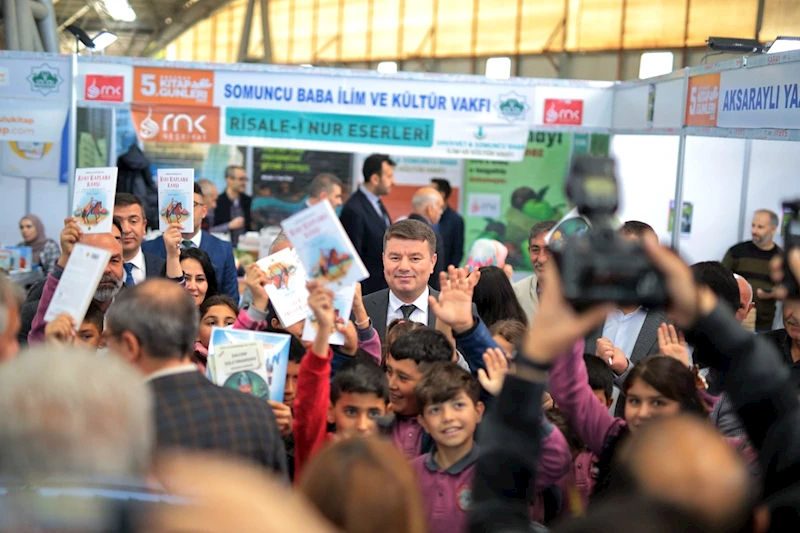 AKSARAY KİTAP GÜNLERİNİ 5 GÜNDE 80 BİN KİŞİ ZİYARET ETTİ