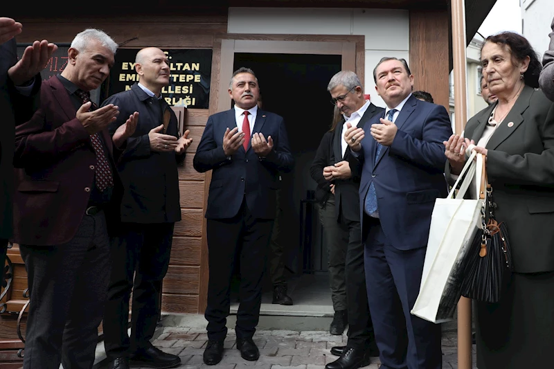 Emniyettepe Muhtarlık Binası dualarla hizmete alındı