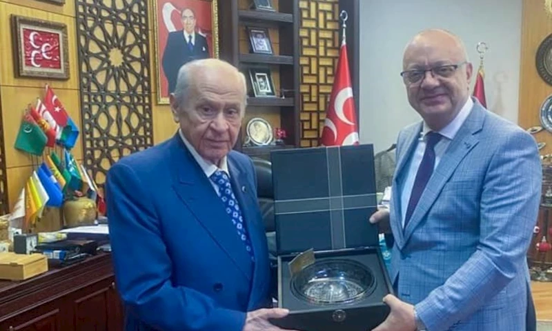 Başkan Ergün, MHP Lideri Devlet Bahçeli’yi Ziyaret Etti