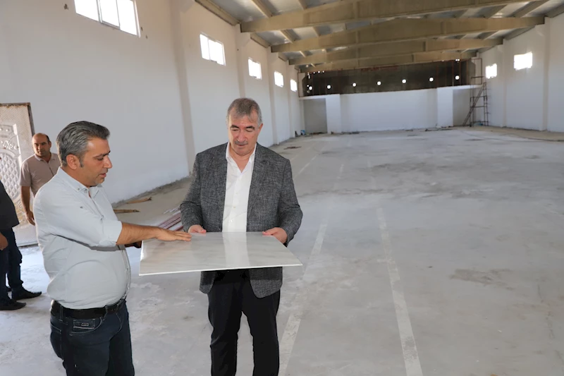 BAŞKAN TURANLI; İLÇEMİZİN İHTİYACI OLAN KÜLTÜR MERKEZİ VE SOSYAL TESİSİ HAYATA GEÇİRİYORUZ