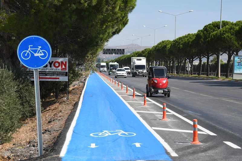 Büyükşehir’den Değirmen Boğazı’na Bisiklet Yolu