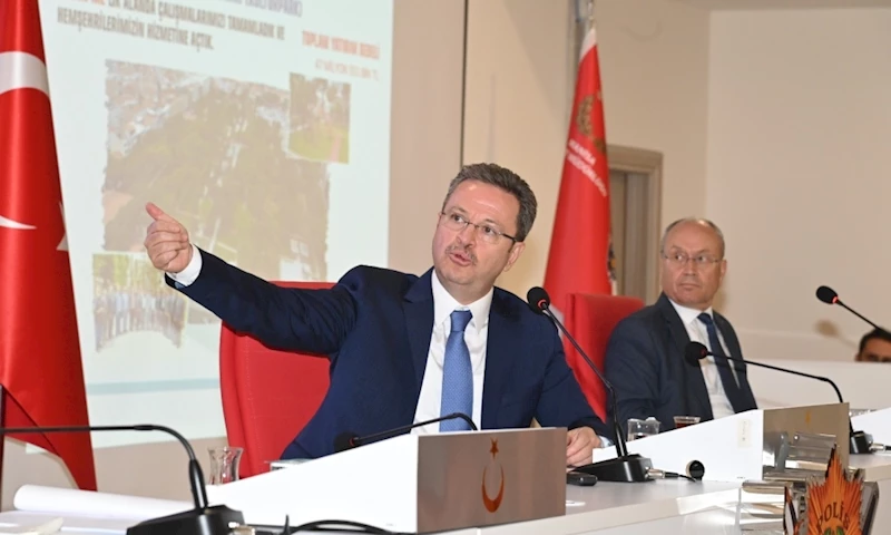 Vali Enver Ünlü’den Başkan Ergün’e Gediz Kavşağı Teşekkürü