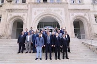 Vali/Büyükşehir Belediye Başkan V. Tuncay Akkoyun Midyat İlçesini Ziyaret Etti