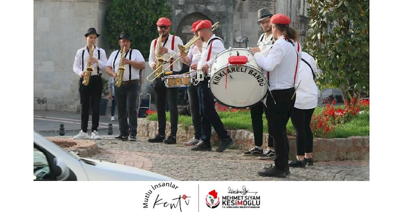 Kırklareli Bando’nun 100. Yıl performansı