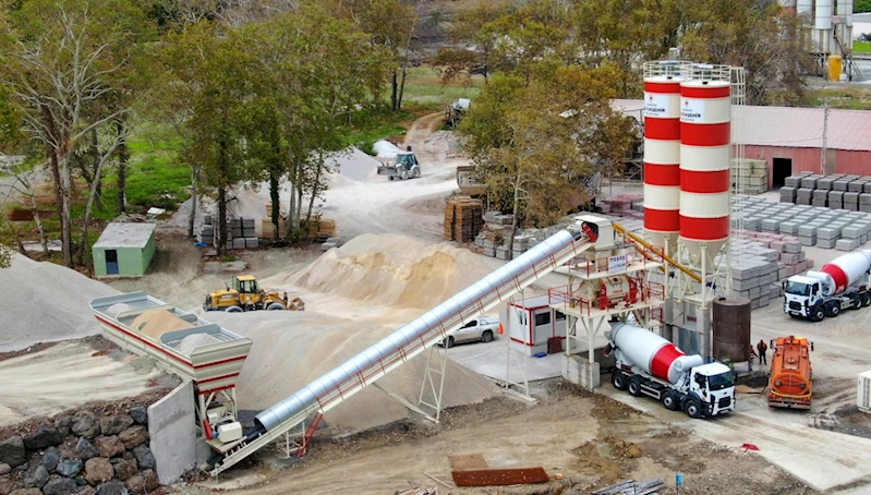 Beton santralleri ile 162 milyon liralık tasarruf