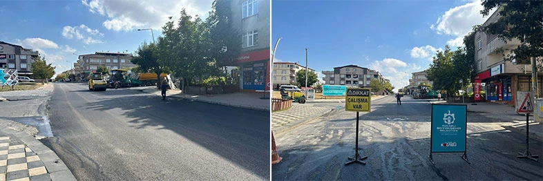 Darıca Aşık Veysel Caddesi asfaltlandı