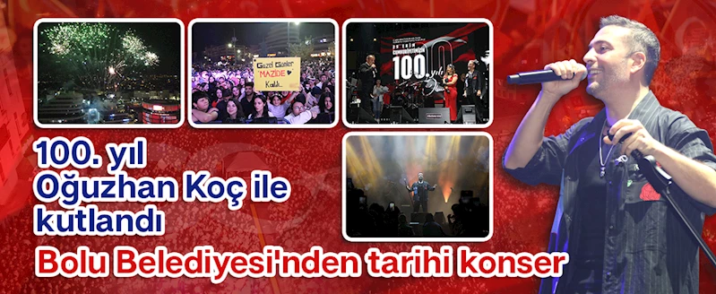 100. yıl Oğuzhan Koç ile kutlandı