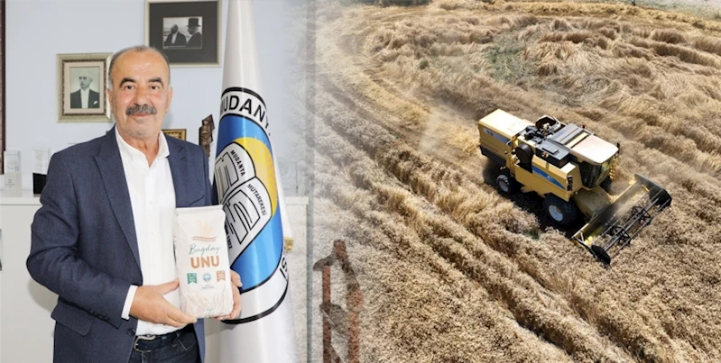MUDANYA BELEDİYESİ’NDEN TOPRAKTAN HALKA, TARLADAN SOFRAYA BUĞDAY UNU
