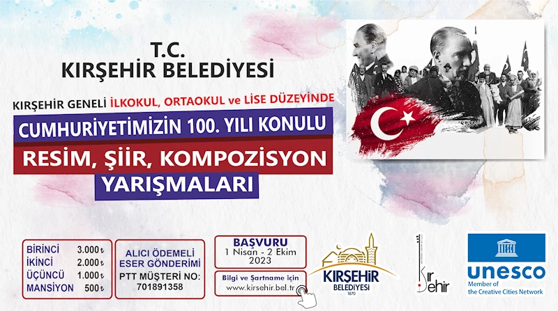 RESİM-ŞİİR-KOMPOZİSYON YARIŞMASI BAŞVURULARI 2 EKİM’DE SONA ERİYOR