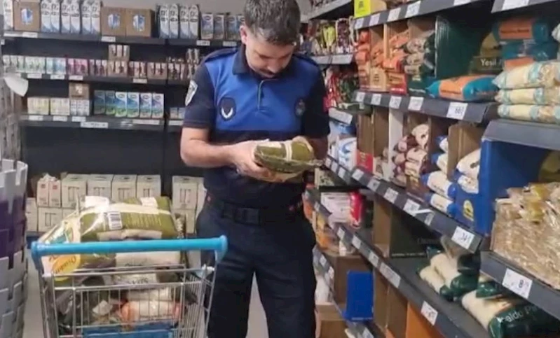Büyükşehir Zabıta’dan Denetim, Kurtlanmış Pirinç Ele Geçirildi