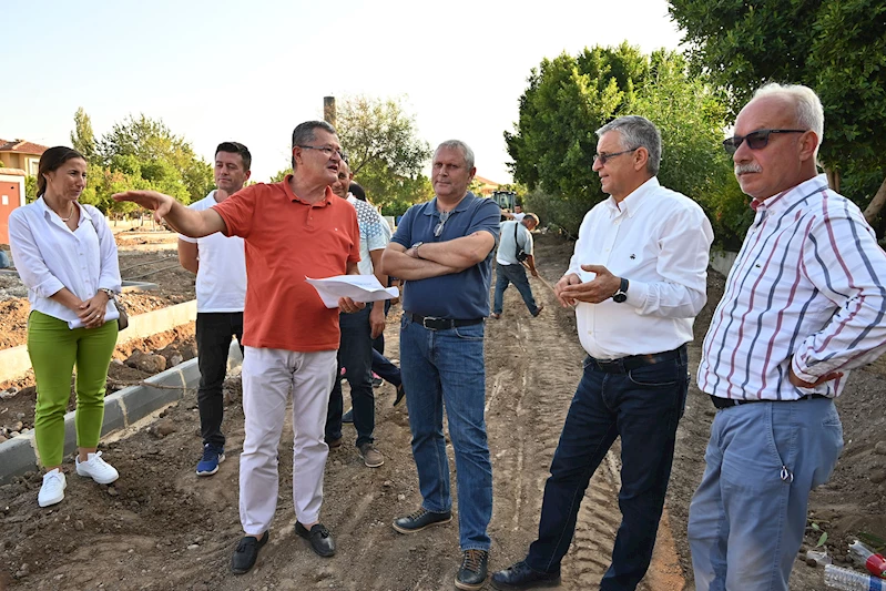 Çamyuva yeni park yapılıyor