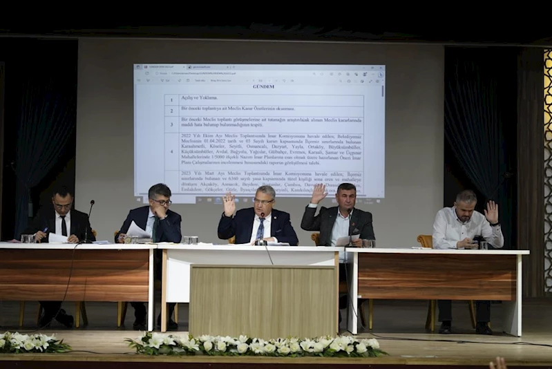 EKİM AYI MECLİS TOPLANTISININ İLK OTURUMU YAPILDI