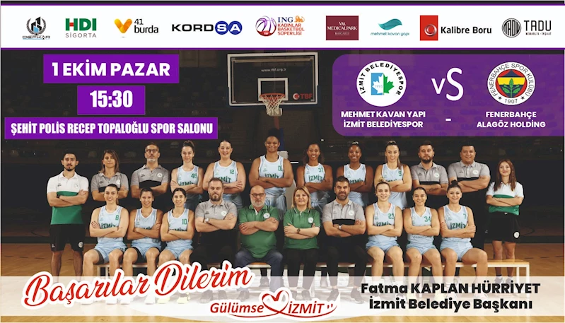 İZMİT’İN PERİLERİ FENERBAHÇE ALAGÖZ HOLDİNGİ AĞIRLAYACAK
