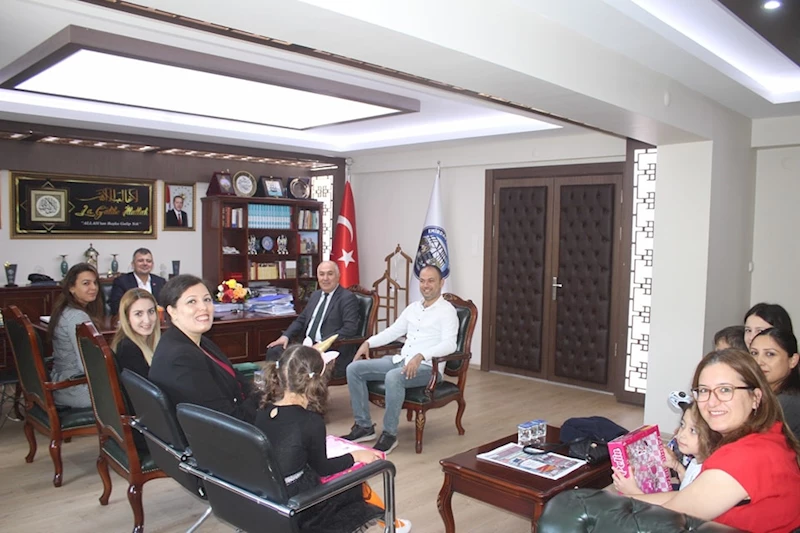 Fadime-Derviş Uyar Anaokulu’ndan Belediye Başkanımız Serkan Koyuncu’ya Ziyaret