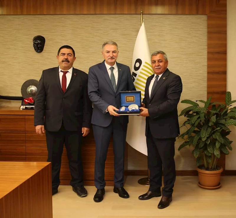 Toprak Mahsulleri Genel Müdürümüzü Ziyaret ettik.