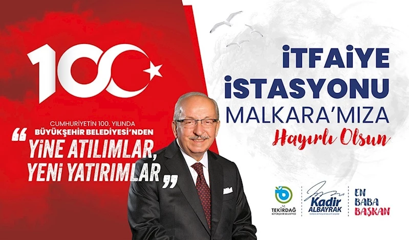 MALKARA İTFAİYE İSTASYONUNUN TEMELİ 14 KASIM