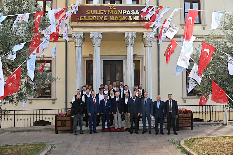 Başkan Uzunlar Romanya heyetini makamında ağırladı