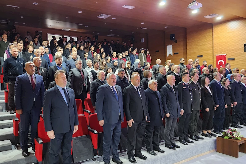 Gazi Mustafa Kemal Atatürk Ebediyete İntikalinin 85. Yıl Dönümünde Düzenlenen Programla Anıldı
