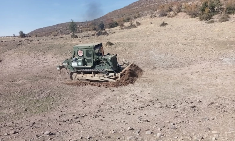 Selendi Yenice’de 4 Adet Gölet Temizlendi