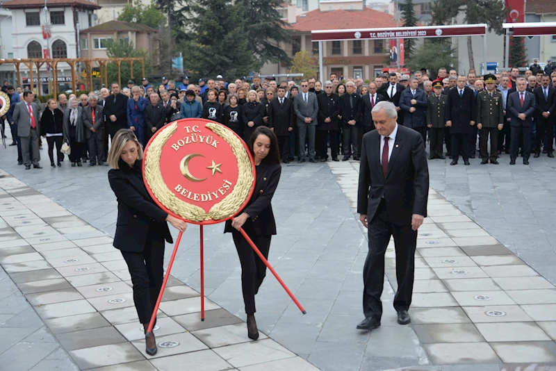 BÜYÜK ÖNDER BOZÜYÜK’TE TÖRENLER İLE ANILDI