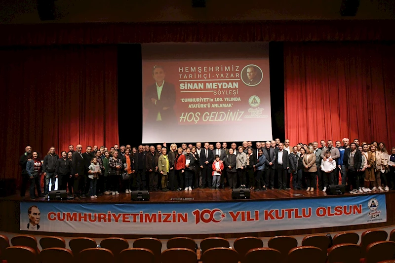 HEMŞEHRİMİZ TARİHÇİ YAZAR SİNAN MEYDAN’I ARTVİNLİLERLE BULUŞTURDUK