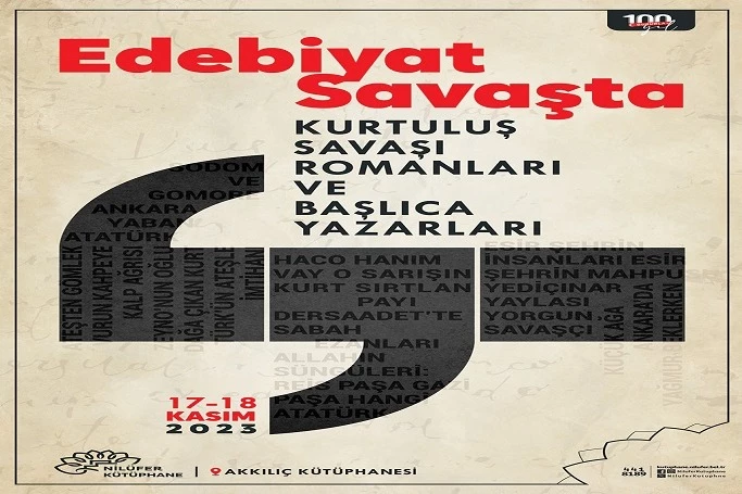 Kurtuluş Savaşı romanları bu sempozyumda ele alınacak