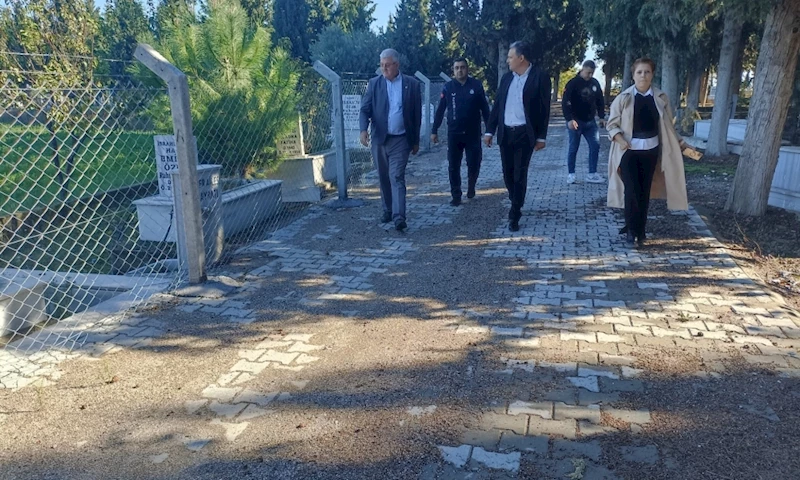 Salihli Mezarlıkları Güven Altına Alınıyor