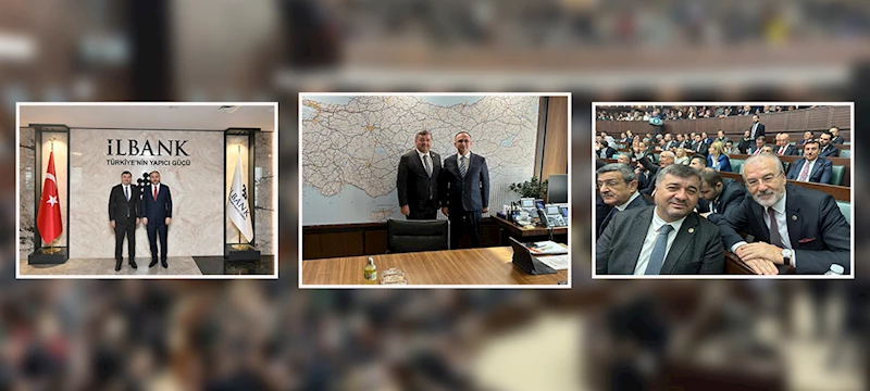 BAŞKAN ŞENLİKOĞLU HİZMET İÇİN ANKARA-GİRESUN ARASINDA MEKİK DOKUMAYA DEVAM EDİYOR