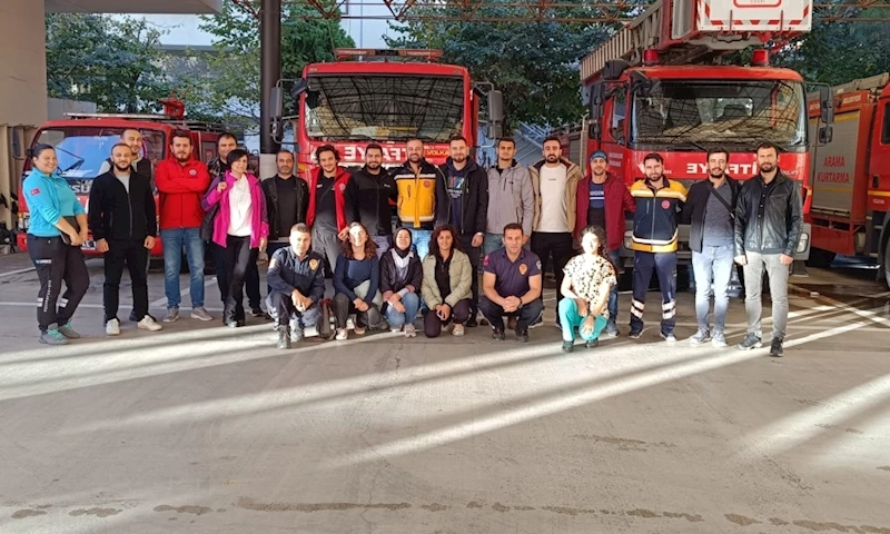 UMKE Sağlık Personeline Yangın Eğitimi
