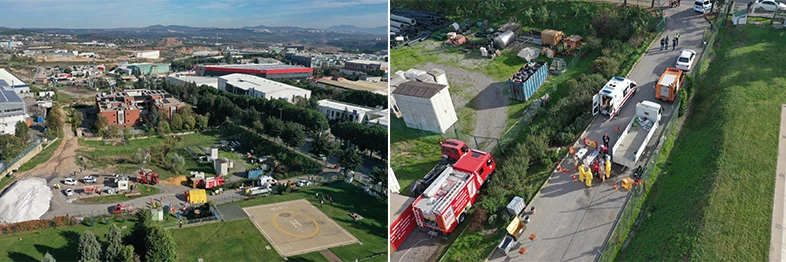 Büyükşehir’den AFAD’ın tatbikatına destek