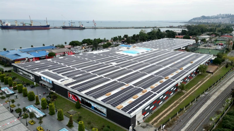 Paneller kuruldu, yakında elektrik üretimi başlayacak