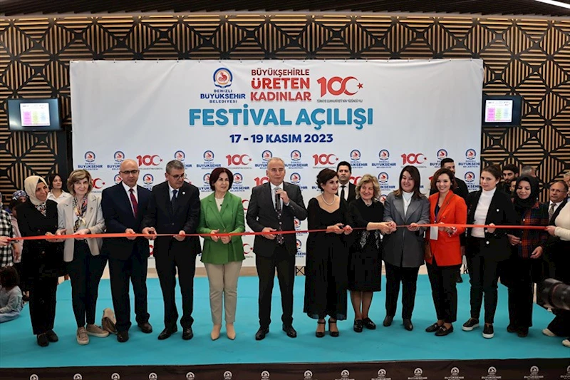 Büyükşehirle Üreten Kadınlar Festivali kapılarını açtı