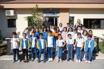 ŞEKER İLKOKULUNUN SU KAHRAMANLARI VAR