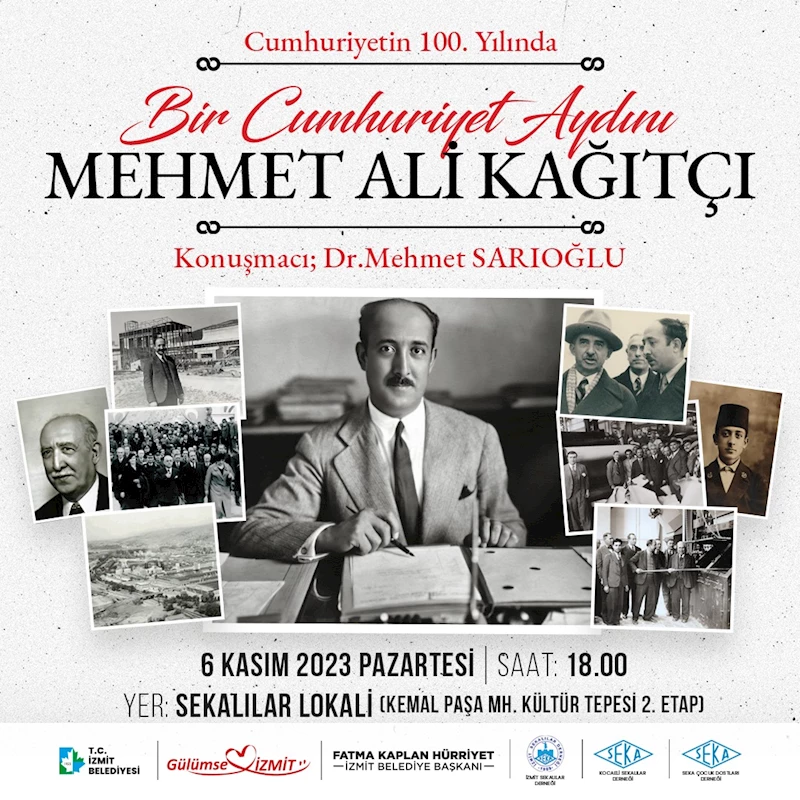 SEKALILAR LOKALİNDE İLK ETKİNLİK MEHMET ALİ KAĞITÇI SÖYLEŞİSİ OLACAK
