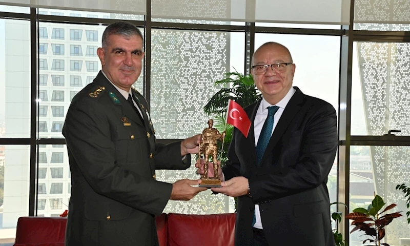 Başkan Ergün, Garnizon Komutanı Alptekin