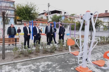 Harmancık İlçesi’nin İlk Parkı Osmangazi Belediyesi’nden